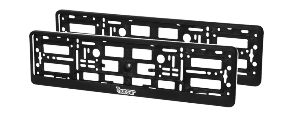 Hoosar License Plate Frames