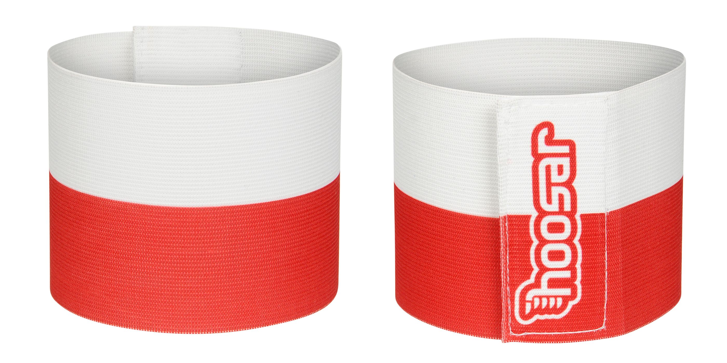 Hoosar White-Red Armband